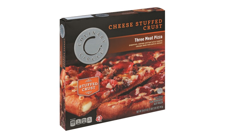 Culinary Circle stuffed crust pizza