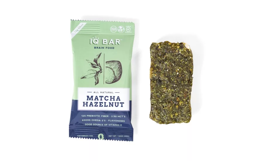 IQ Bar Matcha Hazelnut