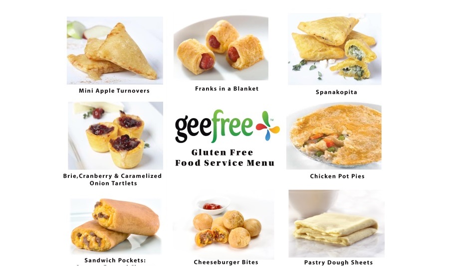 GeeFree food service appetizers, gluten-free