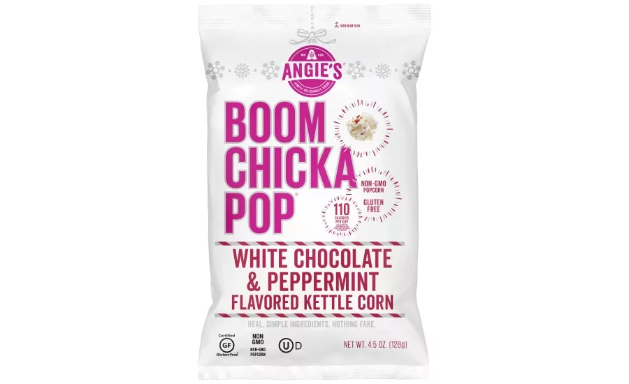 Angies BOOMCHICKAPOP holiday flavors