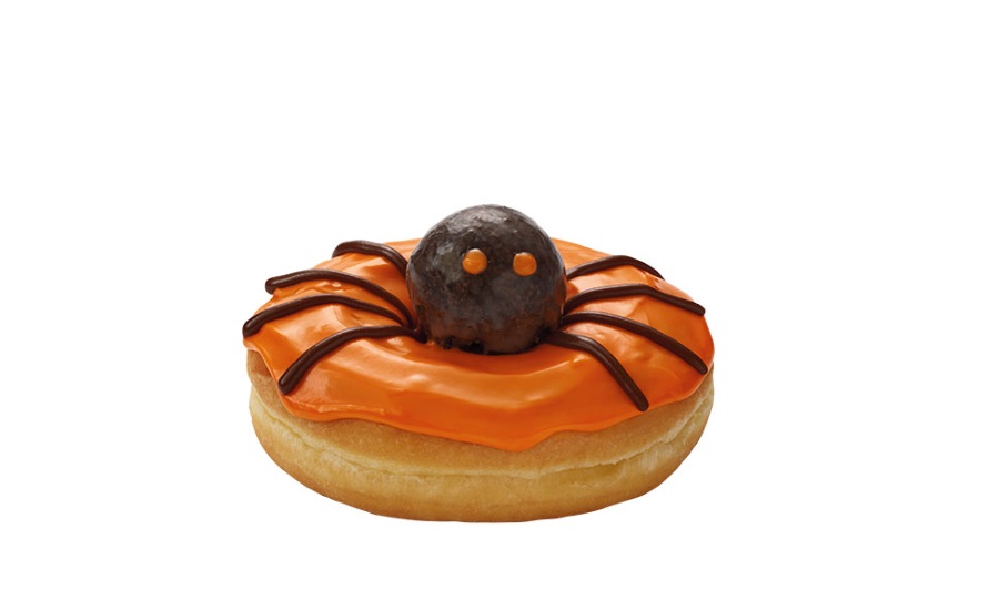 Dunkin Donuts Spider Donut for Halloween