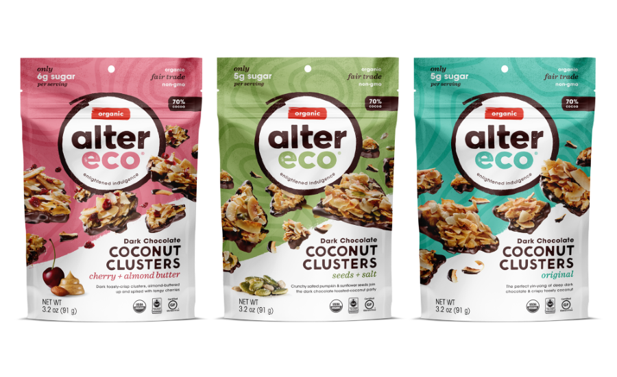 Alter Eco Dark Chocolate Coconut Clusters