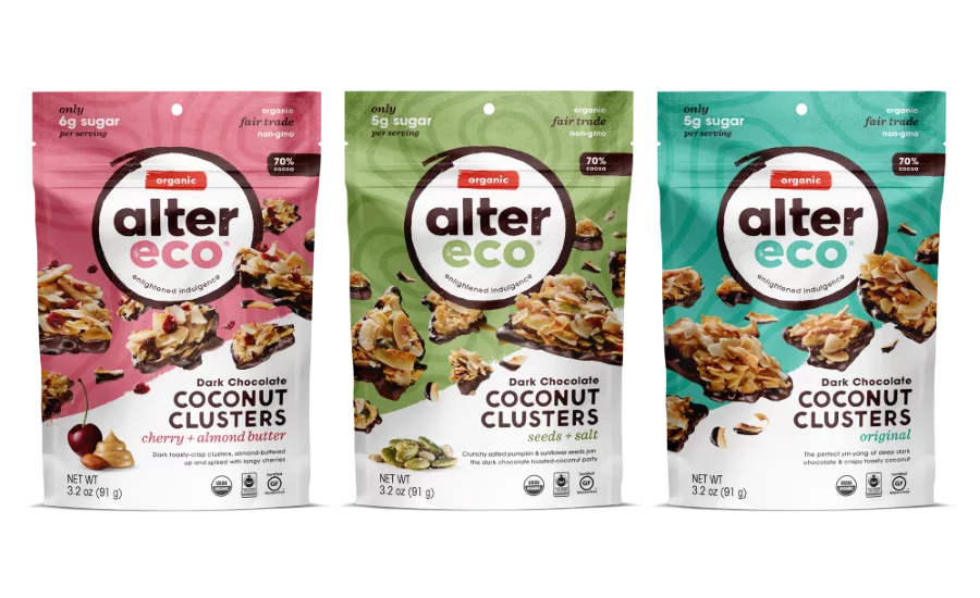 Alter Eco Dark Chocolate Coconut Clusters