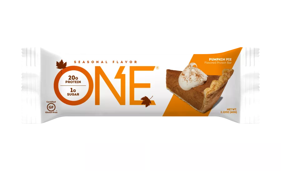 ONE Bar Pumpkin Pie flavor