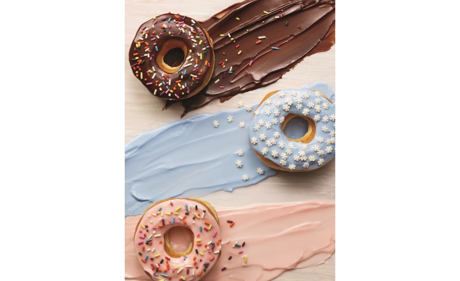 Dunkin Donuts Snow Flurries Donut