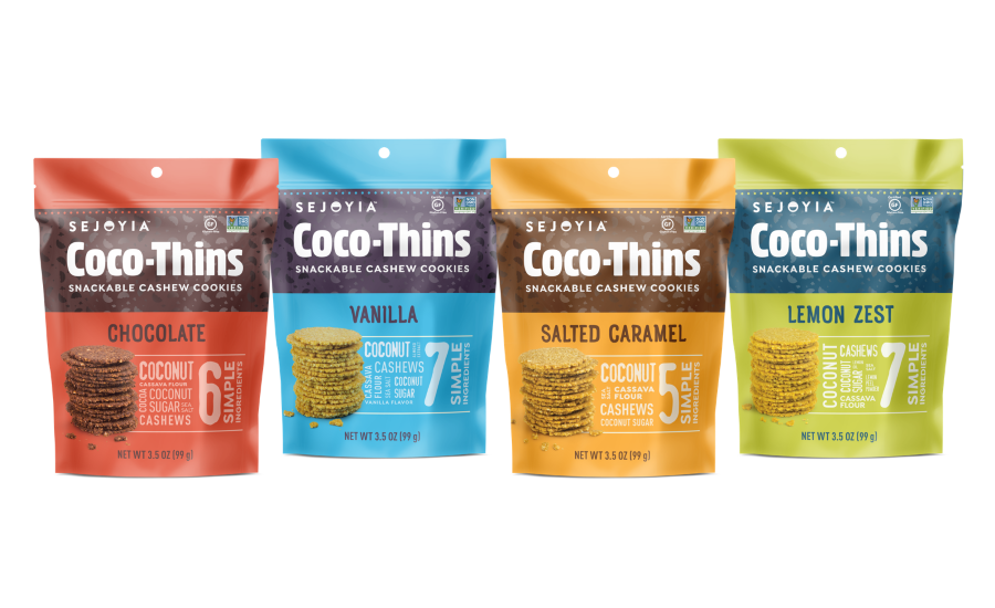 Sejoyia Foods Coco-Thins cookies