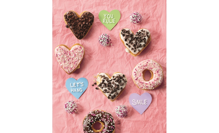 Dunkin Donuts Valentines Day donuts