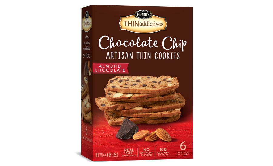 Nonnis Foods Chocolate Chip Artisan Thin Cookies