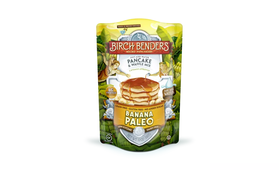 Birch Benders Banana Paleo pancakes mix
