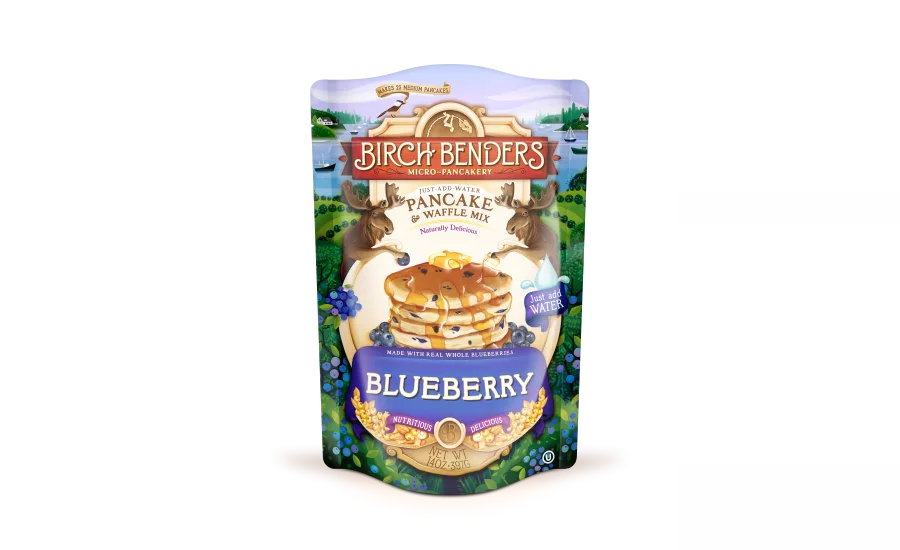 Birch Benders blueberry pancakes mix
