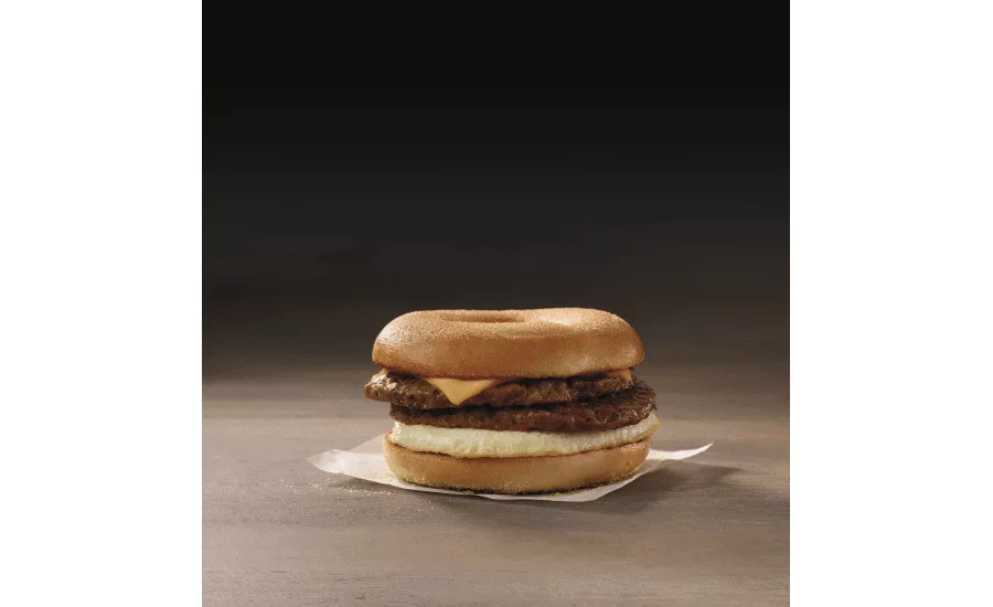 Dunkin Donuts Double Sausage Breakfast Sandwich