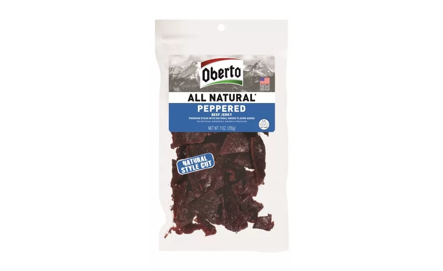 Oberto beef jerky new packaging