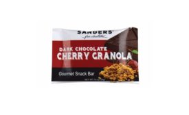 Sanders Dark Chocolate Cherry Granola snack bar