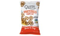 Quinn Snacks maple oat twists pretzels