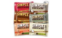 Simple Squares nut-protein bars