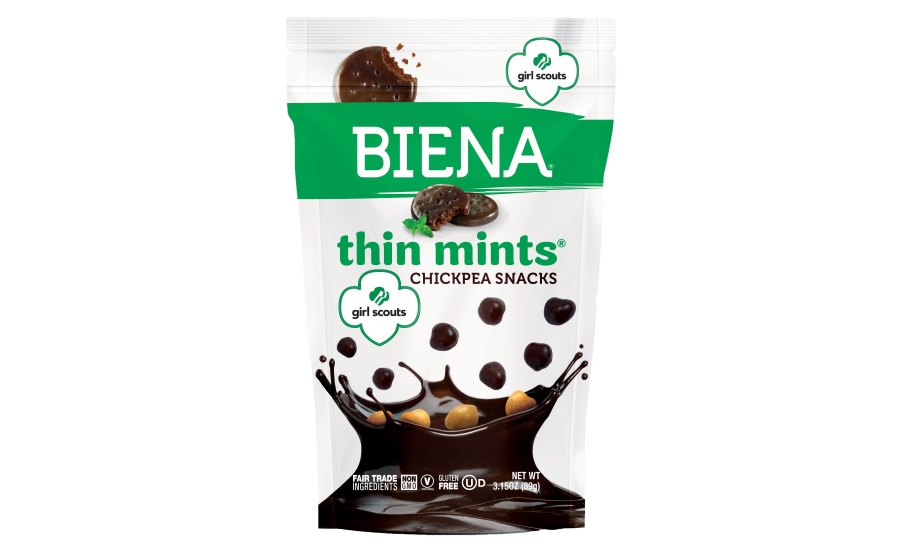Biena Snacks Thin Mints Chickpeas