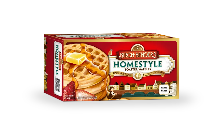 Birch Benders frozen waffles