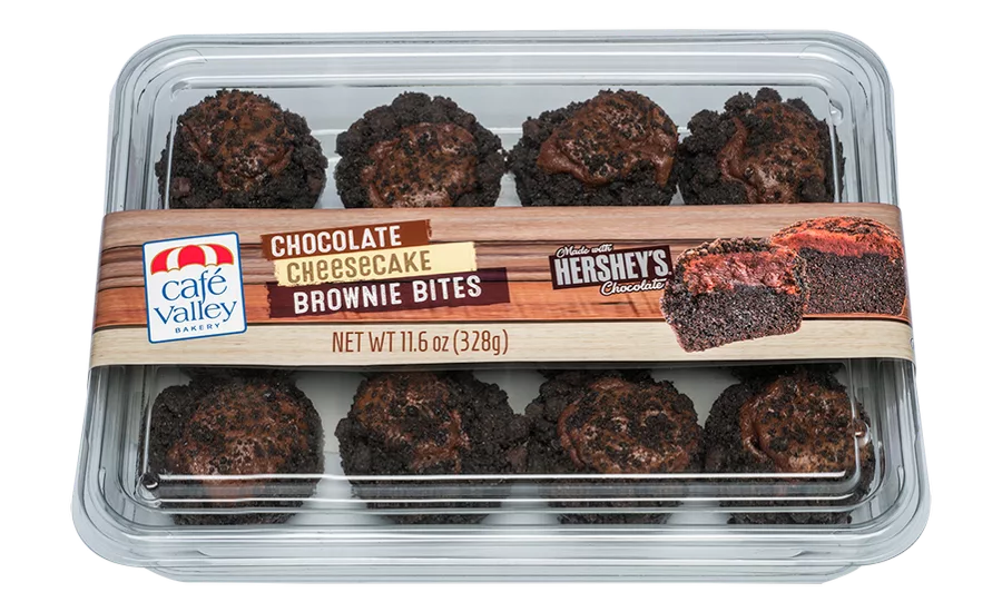 Cafe Valley Bakery Chocolate Cheesecake Brownie Bites
