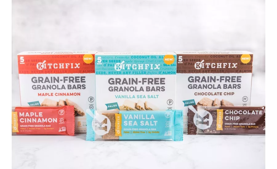 Kitchfix grain-free waffles and granola bars