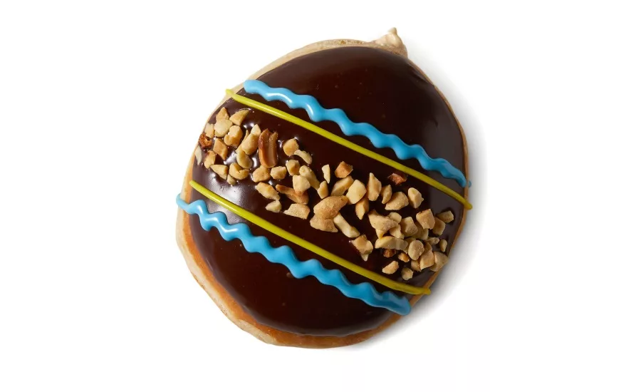 Krispy Kreme Reeses peanut butter egg doughnut