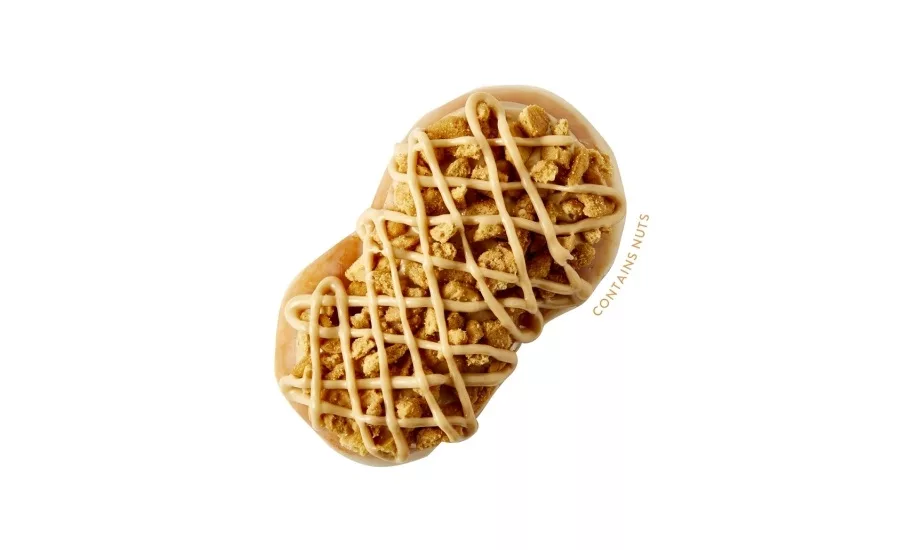 Krispy Kreme NUTTER BUTTER Cookie Twist doughnut
