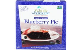 Wholly Wholesome blueberry pie