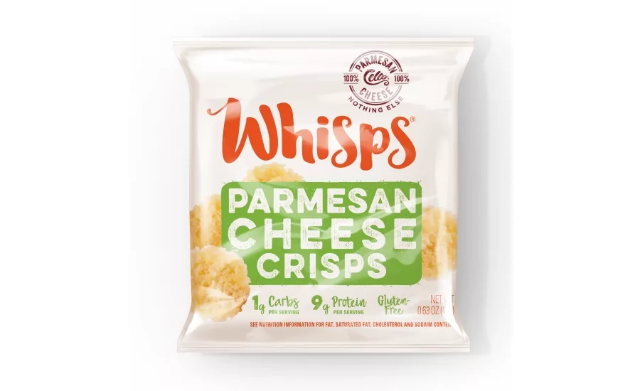 Whisps parmesan crackers single-serve
