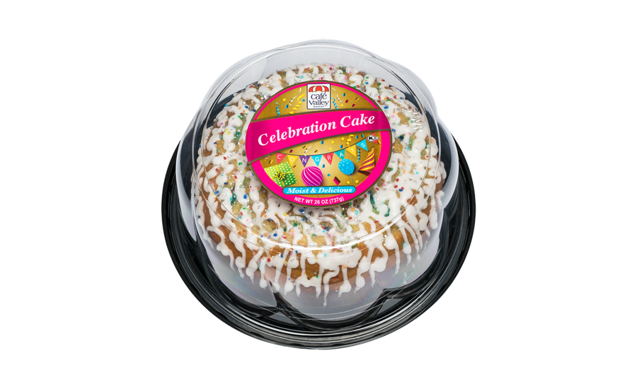 Cafe Valley Celebration cake
