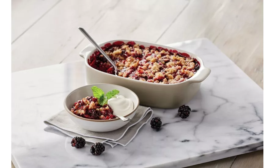 Harry and David The Royal Touch blackberry crumble