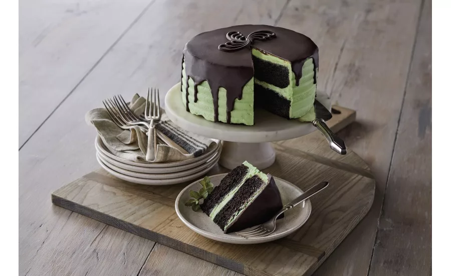 Harry & David The Royal Touch Mint chocolate cake