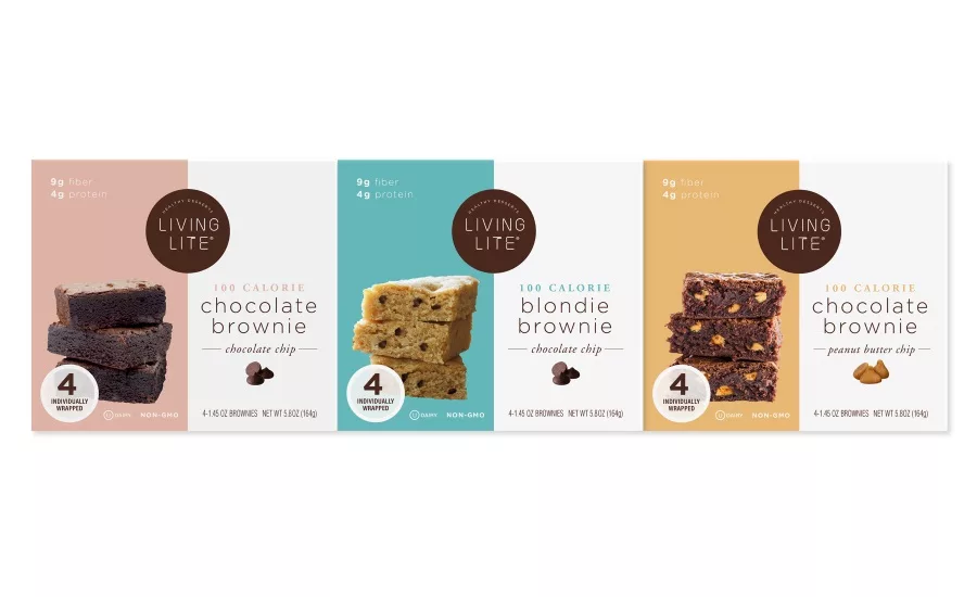 Living Lite chocolate chip brownies