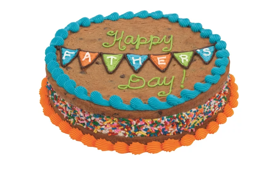 Baskin-Robbins Fathers Day cookie cake