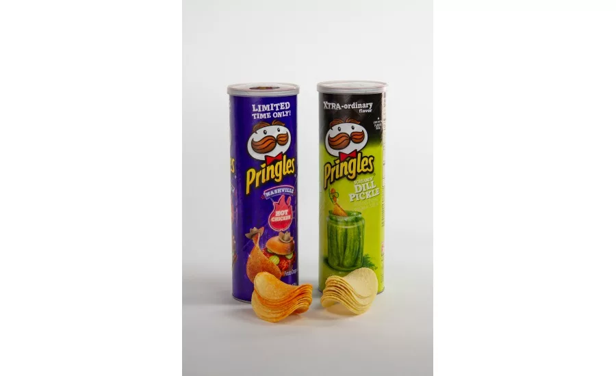 Pringles Nashville hot chicken and screamin dill pickle