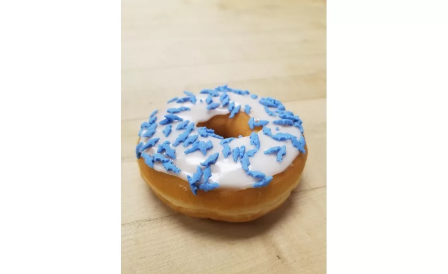 Dunkin Donuts Shark Bite Donut