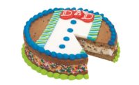 Baskin-Robbins Fathers Day cookie cake