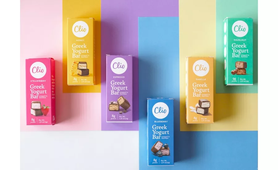 CLIO Snacks Greek yogurt bar
