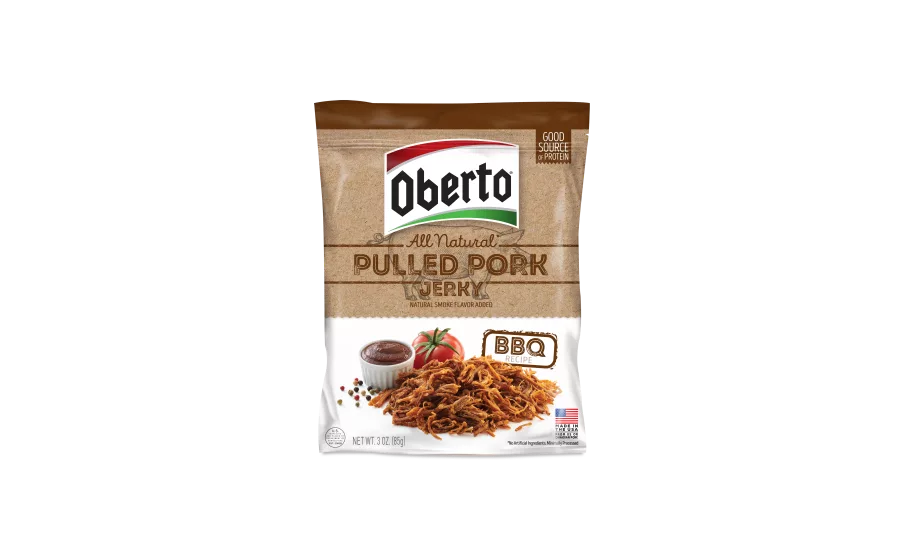 Oberto pulled pork jerky