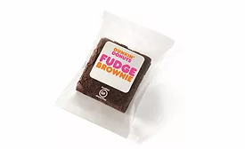 Dunkin Donuts gluten-free fudge brownie