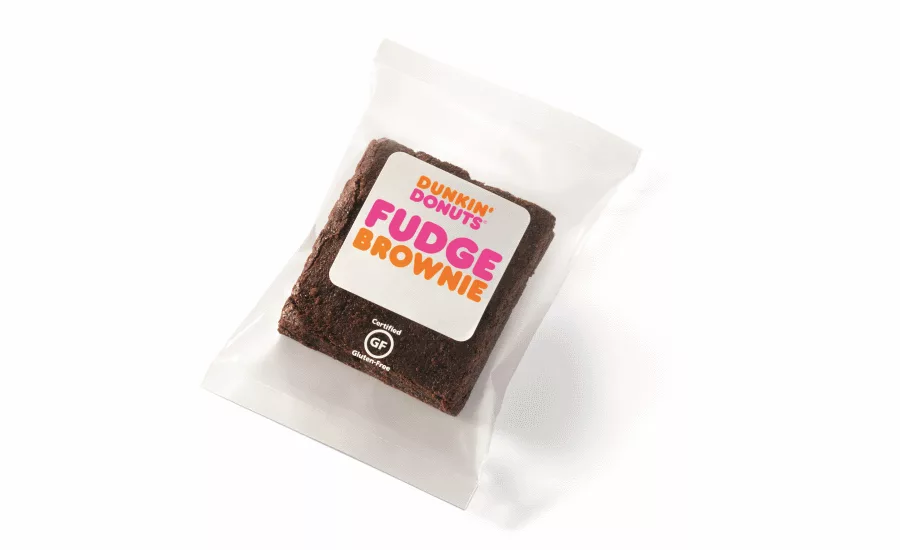 Dunkin Donuts gluten-free fudge brownie