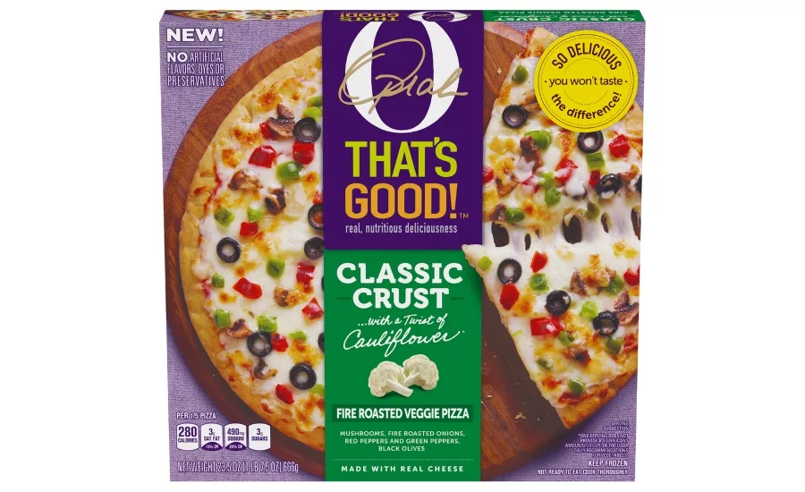 O, Thats Good! Cauliflower crust pizza