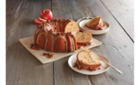 Wolfermans apple bundt cake with maple cheesecake filling