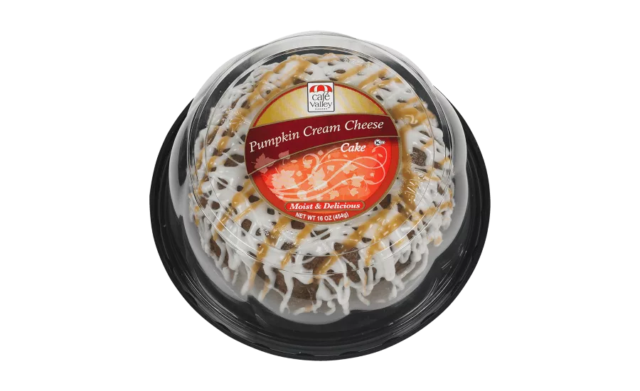 Cafe Valley pumpkin cream cheese bundt cake