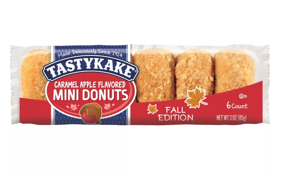 Tastykake caramel apple mini donuts