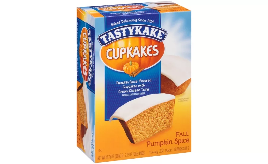 Tastykake pumpkin spiced cupcakes