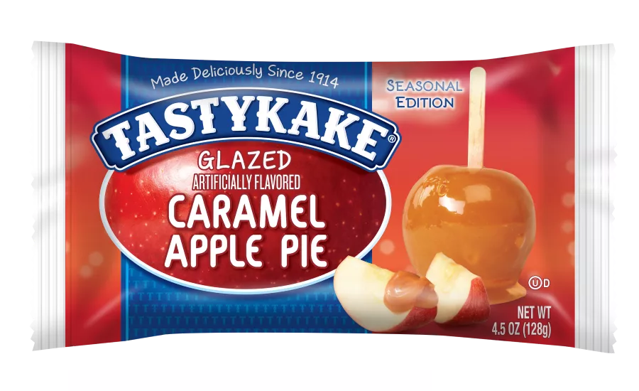 Tastykake caramel apple glazed pie