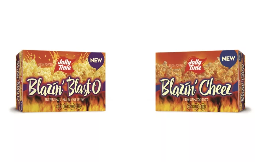 JOLLY TIME Blazin flavors popcorn