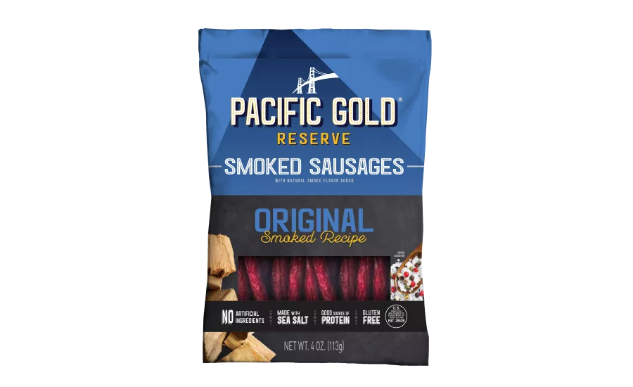 Oberto Brands Pacific Gold Reserve line meat snacks