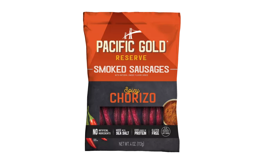 Oberto Brands Pacific Gold Reserve line meat snacks