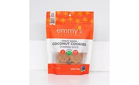 Emmys Organics pumpkin spice cookies