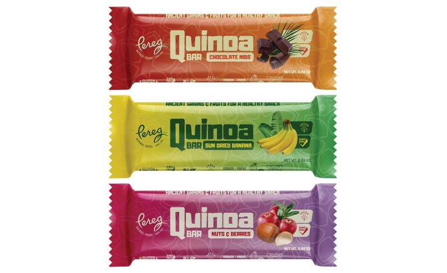 Pereg Natural Foods quinoa bars